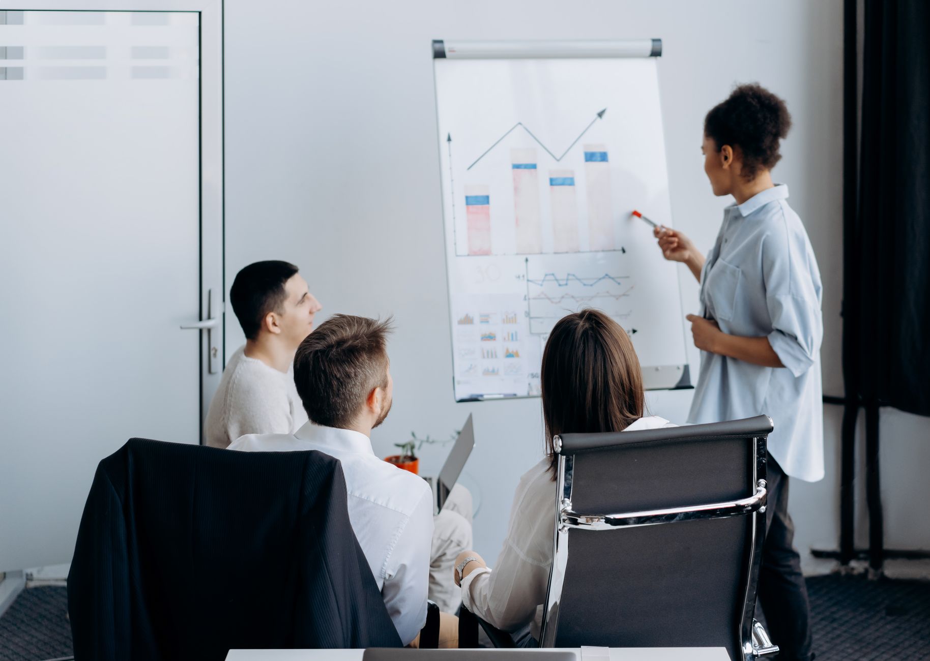 Growth team reviewing market signals
